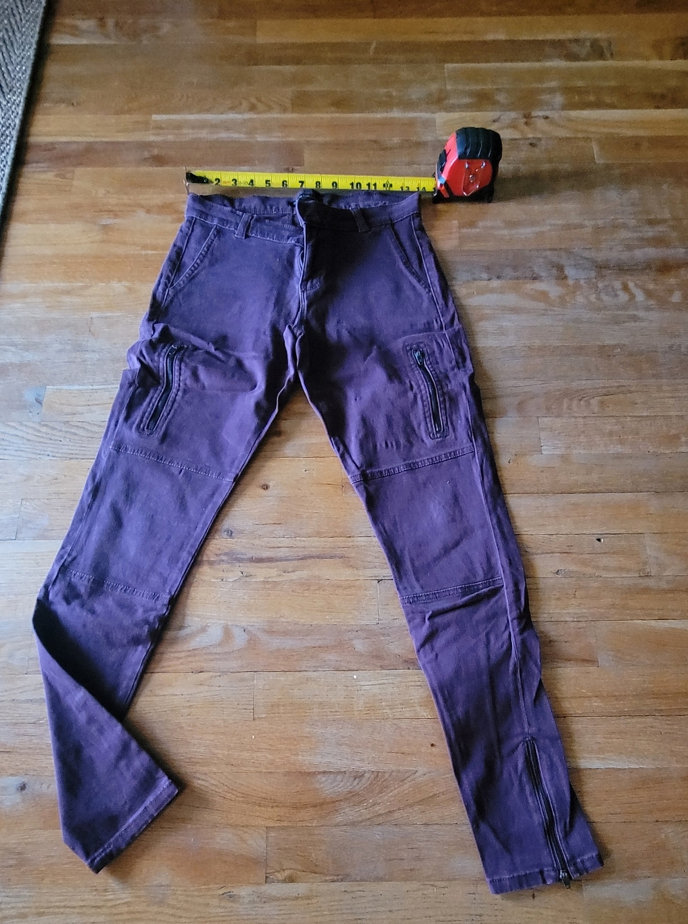 Banana Republic Skinny Pants in Plum Burgundy Color
